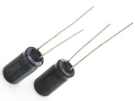KONDENZÁTOR 1uF / 400V 6x11mm 105*C DLHÁ ŽIVOTNOSŤ - 5 KS