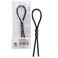 Čierna svorka na penis - silikónová, nastaviteľná - You2Toys