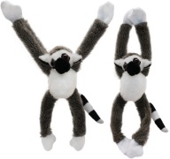 Maskot LEmur MONKEY s MAGNETMI, plyšový magnet na CHLADNIČKU