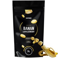 Mrazom sušené plátky banánu 50g HiFOOD Natural