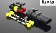 5x SUPERSEAL PLUG BUCKET HERMETIC 2 PIN CONNECTOR