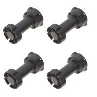 Kuchynský nábytok nohy V-10 cm 4 ks