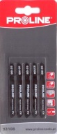 Listy do priamočiarych píl na plexisklo 50 x 20 mm typ T (A) Proline 93108