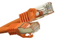 Patchcord S/FTP kat. 6a AWG26 patchcord RJ45 0,5m