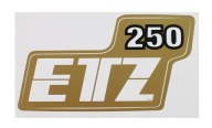 Nálepky nálepka nálepka ETZ 250 KAPA nálepka