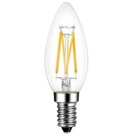 LED žiarovka E14 vlákno 10W 900lm SVIEČKA DEKORAČNÁ