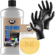 K2 COLOR MAX 500ML STRIEBORNÝ FARBIACI VOSK ReA