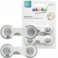 AKUKU UNIVERZÁLNE ZABEZPEČENIE SKRINÍK KRÁTKE 9cm ZÁM. ZÁSUVKY