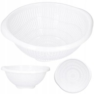 CEDNÍK, SITOK, biely, priemer 29 cm, pevný materiál na pasírovanie rôznych potravín