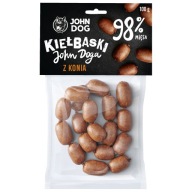 John Dog párky z konského mäsa pre psov 100 g