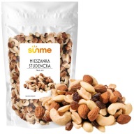 STUDENT MIX 500g Kešu, arašidy, mandle, hrozienka