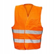 Reflexná výstražná vesta, oranžová, XL