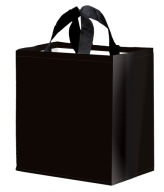 Nákupná sieť TAŠKA 24L čierna 35x20x35 pre SHOP balenie THICK ECO x1