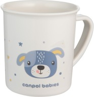 CANPOL PLASTOVÝ POHÁR S RÚČKOU 170ml ROZTOMNÉ ZVIERATKÁ 12m+ Psík