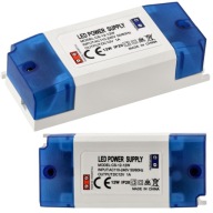 12V LED ZDROJ NA NÁBYTOK 1A 12W PRE LED PÁS Transformer