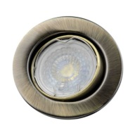 HALLEGENSKÁ LAMPA VIGO OCEĽOVÁ OKRUHÁ ZLATÁ STAROŽITNÁ