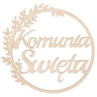 Lapač snov Ozdoba z preglejkového kruhu na sväté prijímanie