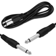 KÁBLOVÝ GITAROVÝ KÁBEL KONEKTOR 6,3MM 3M
