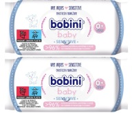 Bobini Sensitive vlhčené obrúsky 2x60ks 2BAL