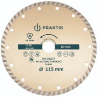 1x TURBO DIAMANTOVÝ DISK 115x22,23mm