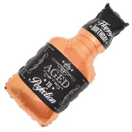 Balóny za 18 30 40 50 60 Narodeninová fľaša na whisky 93 cm fólia Narodeniny x1