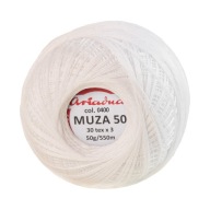 Nici Muza 50 50g Ariadna 0400 BIELA ​​- NAJVÄČŠIA PONUKA FARIEB