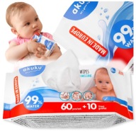 VLHČENÉ UBROUSKY PRE BOJČATÁ 99% VODA 70 ks