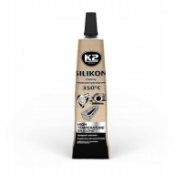 K2 Čierny vysokoteplotný silikón +350°C 21g