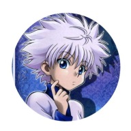 Anime odznak Hunter x Hunter Killua 58 mm
