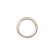 Prsteň KOVOVÝ 10 mm - NIKEL 2 mm