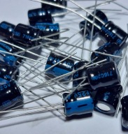 Elektrolytický kondenzátor SH 47uF/25V 6x7mm