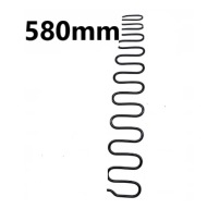 Vlnová pružina ZIG-ZAG A 580mm 1ks posteľ rozťahovací gauč rohová 58 cm
