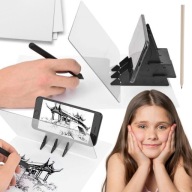 PROJEKTOR NA KRESLENIE SKICOVANIE optický kresliaci projektor pauzovací papier telefón