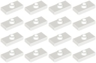 LEGO 15573 TANIER 1x2 biely (5g) 16 ks