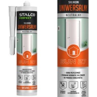 UNIVERZÁLNY NEUTRÁLNY SILIKÓN BIELY 280 ML FLEXIBILNÝ TESNENIE STALCO