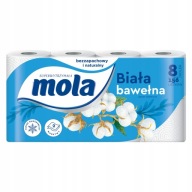 Mola toaletný papier neparfumovaný 8 ks.