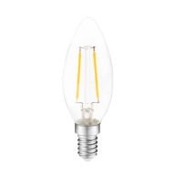 E14 Žiarovka na sklenenú sviečku 4W NEUTRÁLNE DENNÉ SVETLO LED