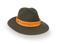 Výstražný náramok pre POĽOVNÍKA, vyšívaný nápisom HUNTING LEAD