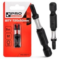 Nárazový bit Nárazové bity TX20 50mm | Nárazový bit pre skrutkovač 2 ks.
