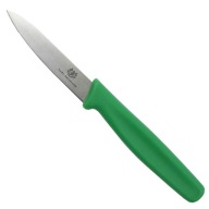 KUCHYŇSKÝ NÔŽ PRIAMY UNIVERZÁLNY NÔŽ 8 CM ZELENÝ