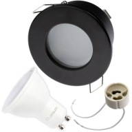 HALOGÉNové svietidlo Hermetický stropný podhľad + GU10 8W LED žiarovka