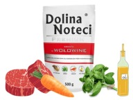 Dolina Noteci Premium mokré krmivo hovädzie mäso 500g