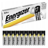 10x AA alkalická batéria 10ks. Priemyselné batérie Energizer 1,5V LR6 LR06