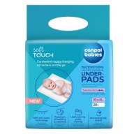 CANPOL MULTIFUNKČNÉ VODEODOLNÉ HYGIENICKÉ MIESTA 33x45cm 20ks 78/009