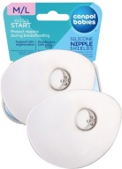CANPOL SILICONE PREMIUM NÁHRY NA PRSIA, ŠTANDARDNÉ VSUVKY + Púzdro