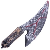 zbraň na blízko KNIFE BLOOD krvavý HALLOWEEN prestrojenie KILLER lebka