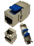 Keystone adaptérový modul RJ45 zásuvka bez náradia Cat.6 FTP AWG 22 - 24