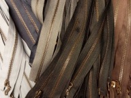 Kovový zips 65cm #5 Mix farieb