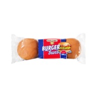 Hamburgerové žemle bez sezamu Dan Cake 300g (x6s