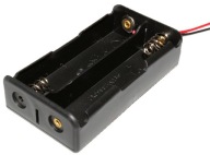 KOŠÍK 2 X 18650 LI-ION KÁBLE KOŠÍK 2S FV